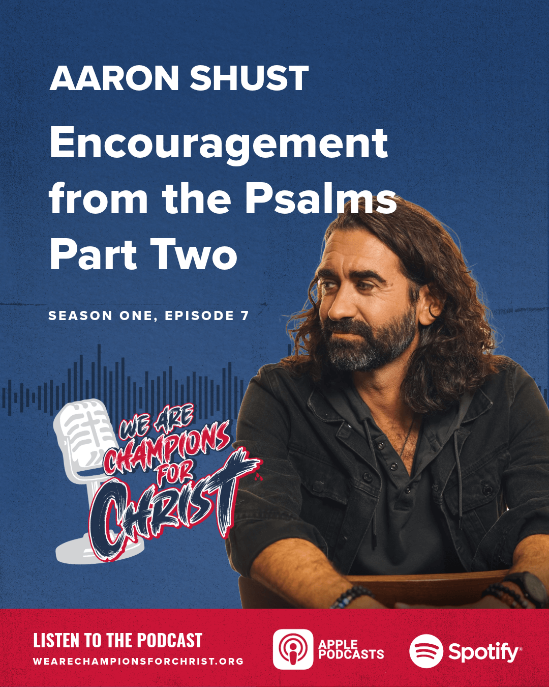 Aaron Shust and We Are Champions For Christ